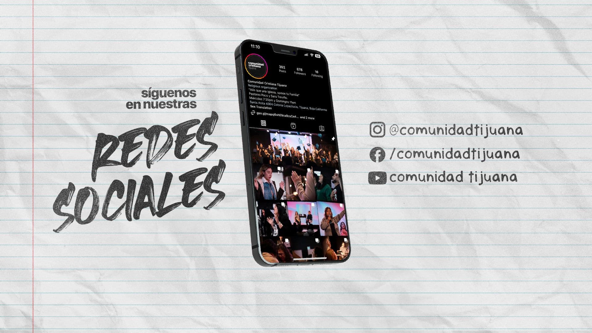 Comunidad Tijuana Banner