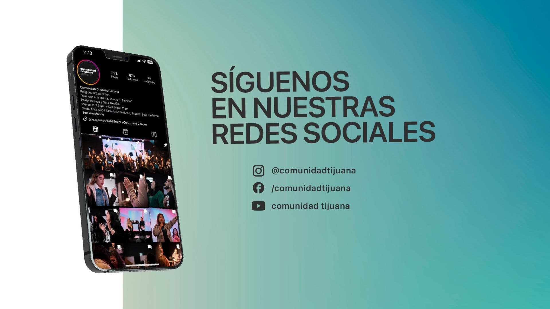 Comunidad Tijuana Banner