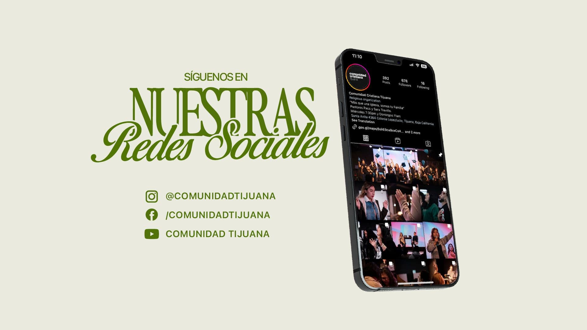 Comunidad Tijuana Banner